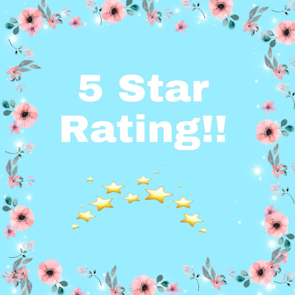 5 star rating!